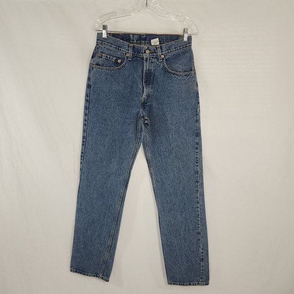 Levi's Denim - LEVI'S 505 VINTAGE Regular Fit Straight Leg High Rise W 32 L 34 100% Cotton!
